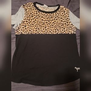 VS PINK LEOPARD TEE